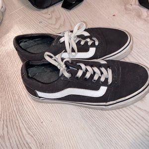 black old school vans